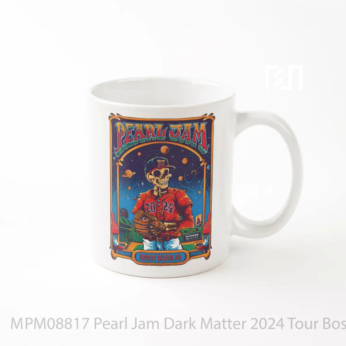 Mug Pearl Jam Dark Matter 2024 Tour Boston Fenway Park Varian 2 MPM08817