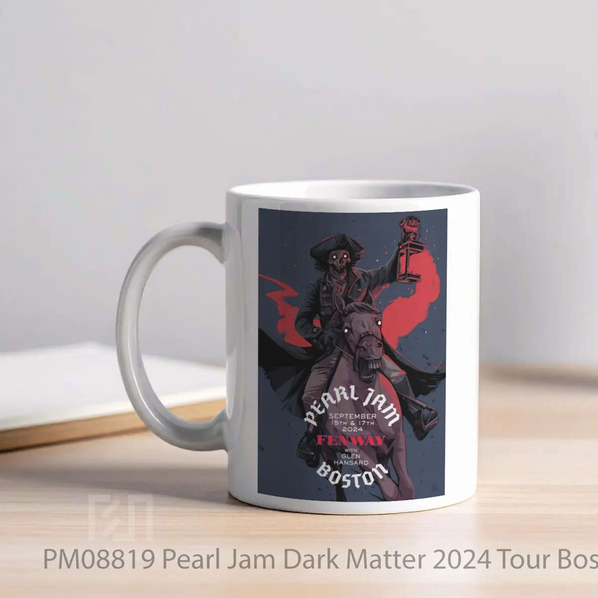 Mug Pearl Jam Dark Matter 2024 Tour Boston Fenway Park MPM08819 - All-side / Desain