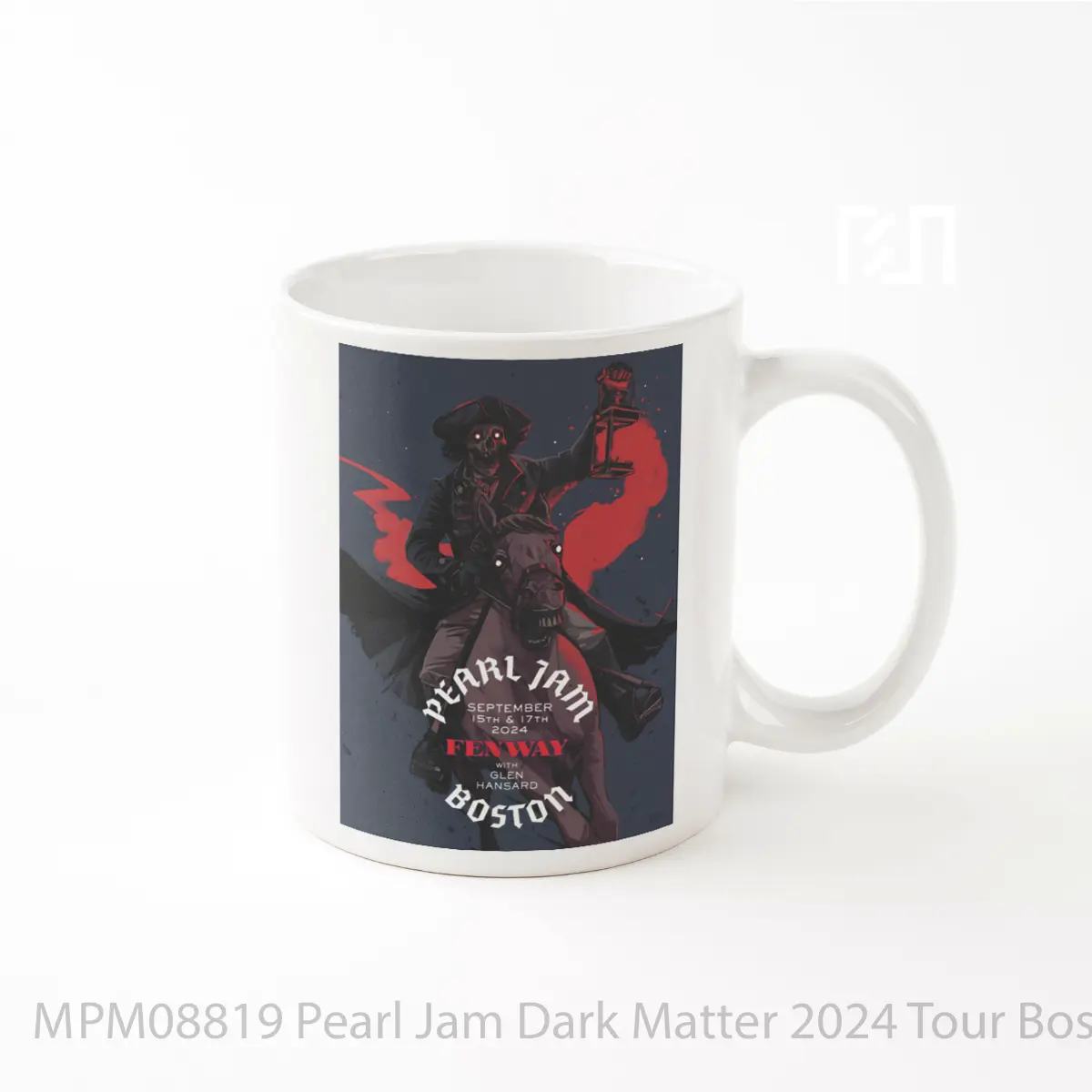 Mug Pearl Jam Dark Matter 2024 Tour Boston Fenway Park MPM08819
