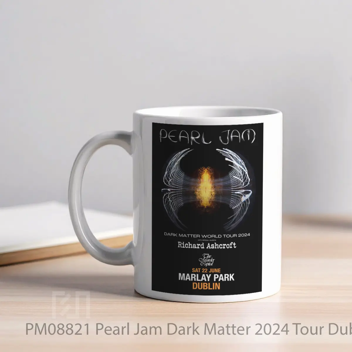 Mug Pearl Jam Dark Matter 2024 Tour Dublin Marlay Park MPM08821 - All-side / Desain