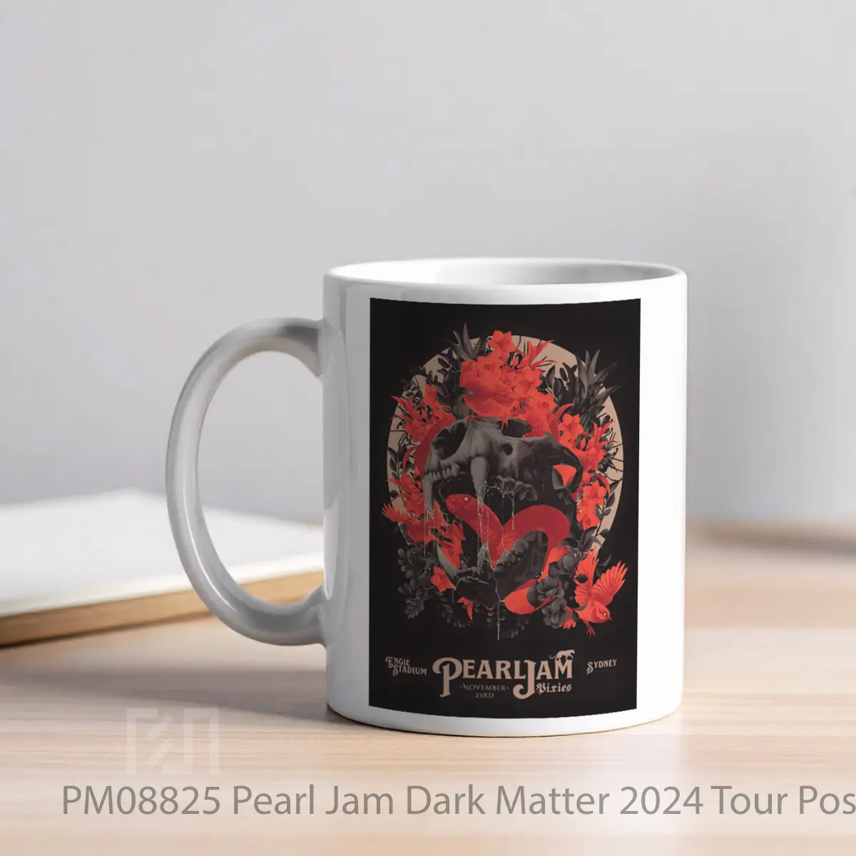 Mug Pearl Jam Dark Matter 2024 Tour MPM08825 - All-side / Desain