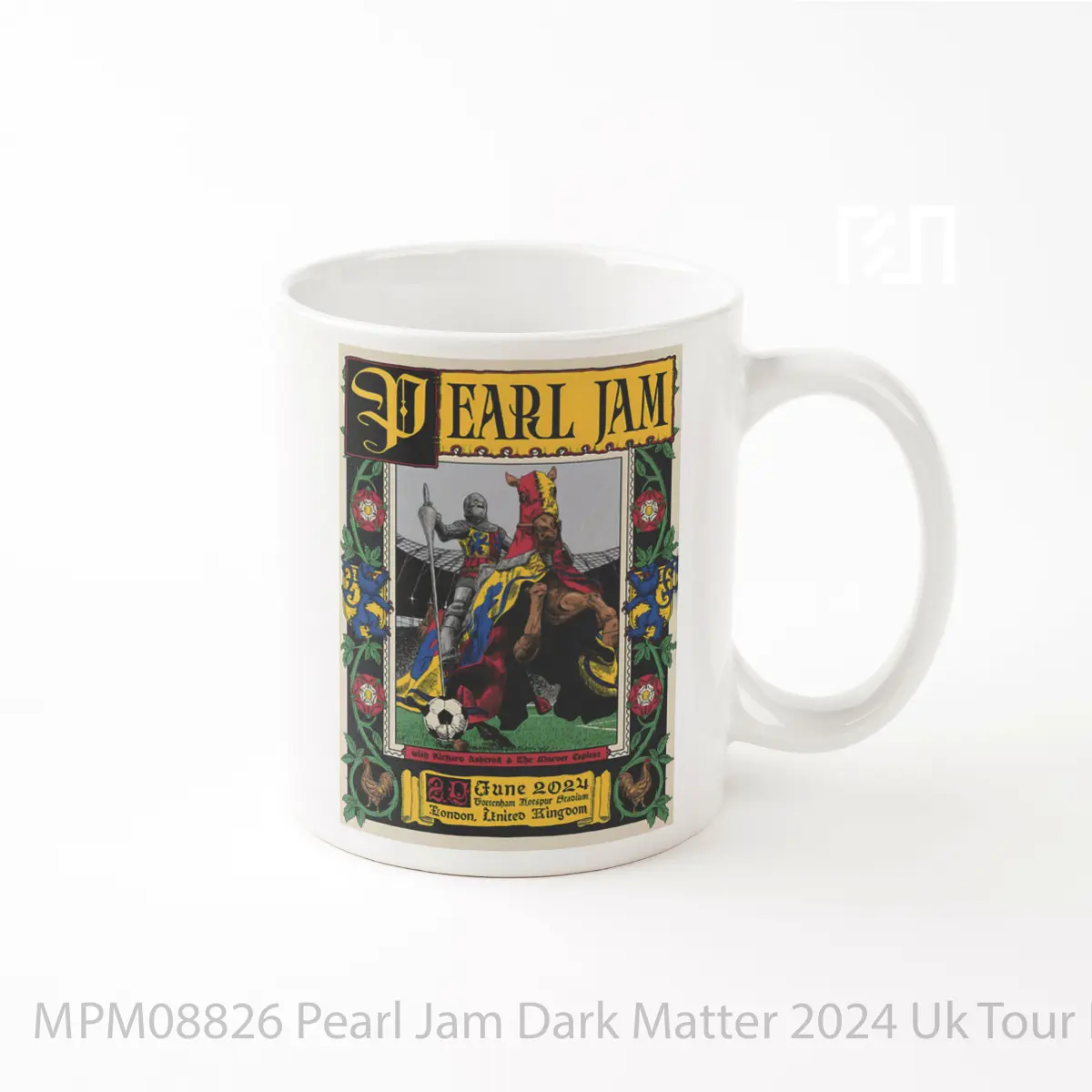 Mug Pearl Jam Dark Matter 2024 Uk Tour London Tottenham Hotspur Stadium Varian 2 MPM08826