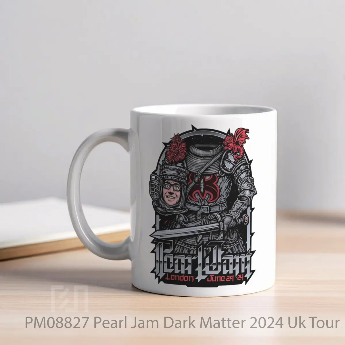 Mug Pearl Jam Dark Matter 2024 Uk Tour London Tottenham Hotspur Stadium MPM08827 - All-side / Desain