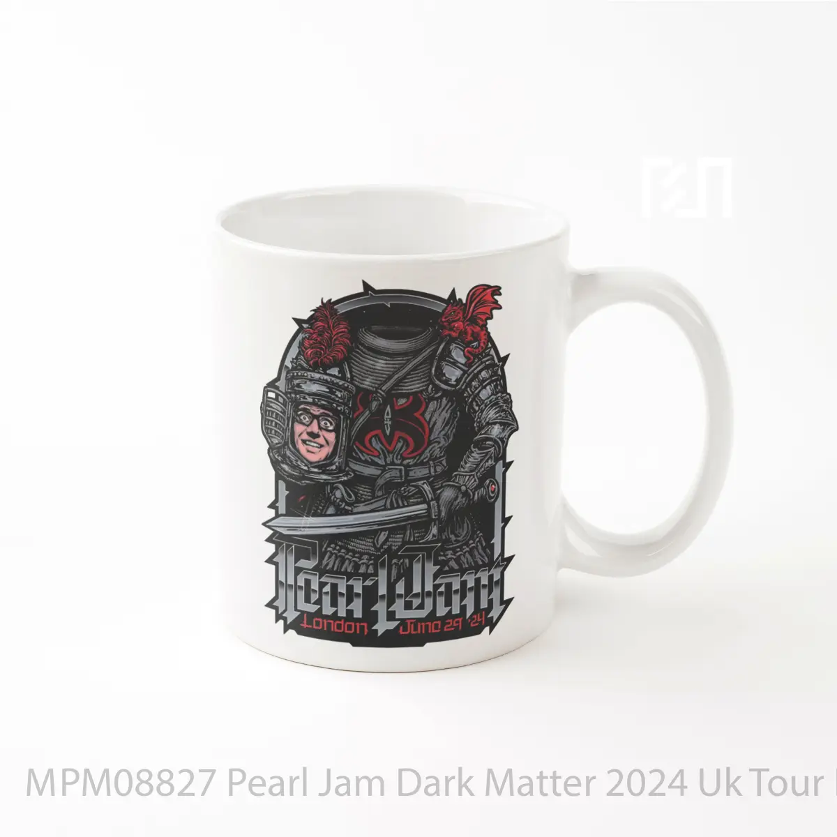Mug Pearl Jam Dark Matter 2024 Uk Tour London Tottenham Hotspur Stadium MPM08827