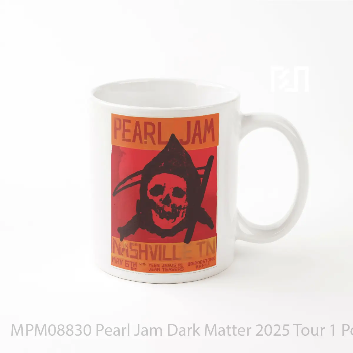 Mug Pearl Jam Dark Matter 2025 Tour 1 MPM08830