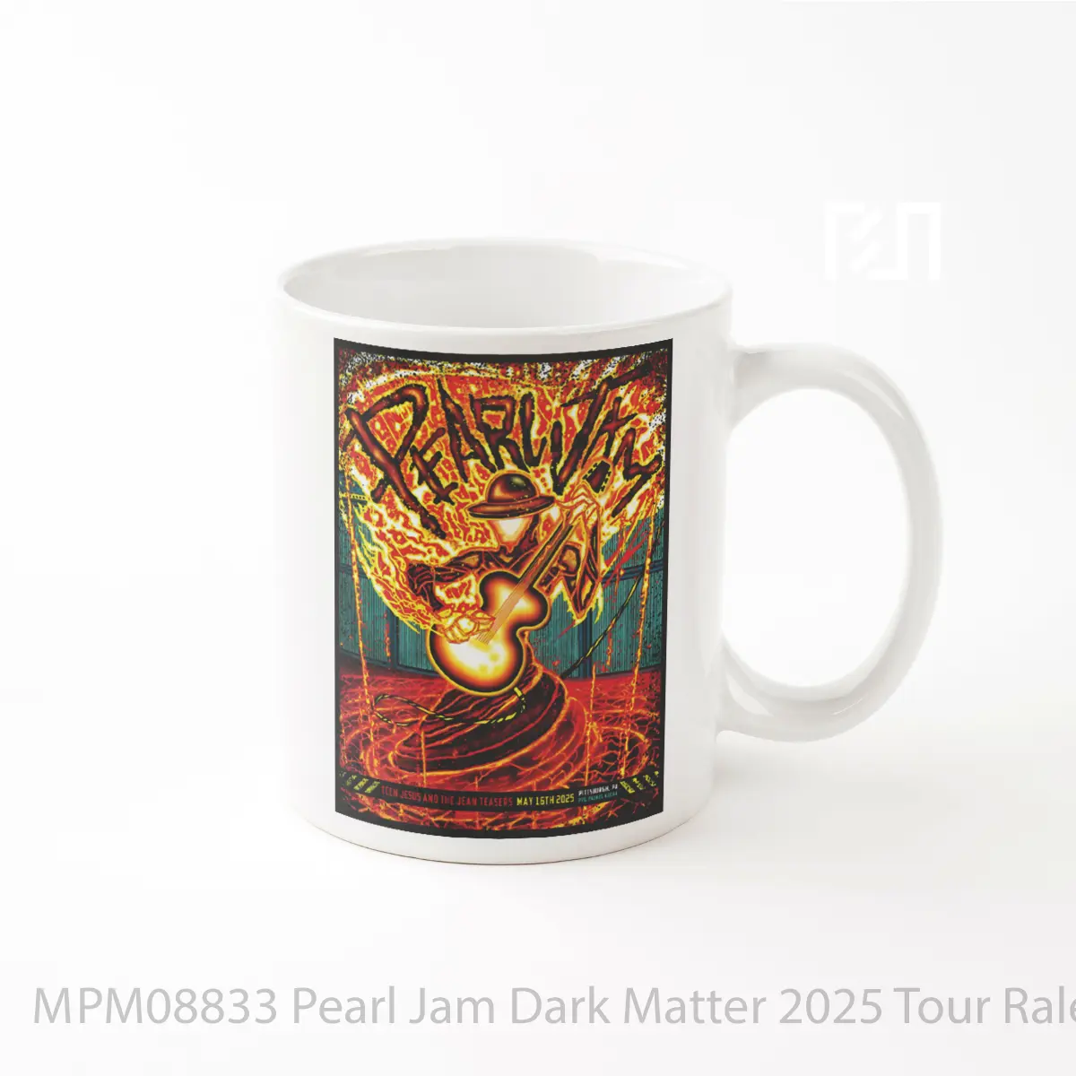 Mug Pearl Jam Dark Matter 2025 Tour Raleigh Alt MPM08833