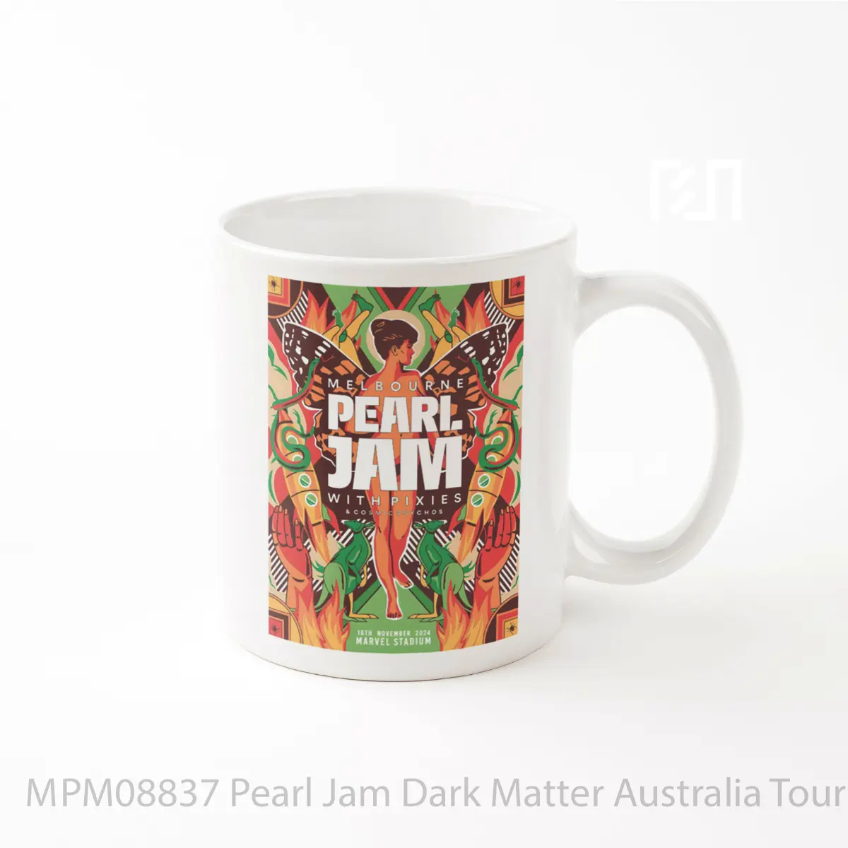 Mug Pearl Jam Dark Matter Australia Tour 2024 Melbourne 1 MPM08837