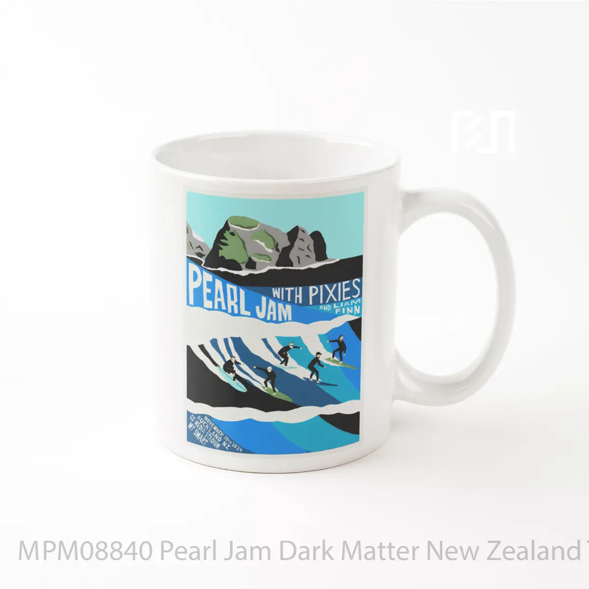 Mug Pearl Jam Dark Matter New Zealand Tour 2024 Auckland Go Media Stadium 10 Nov MPM08840