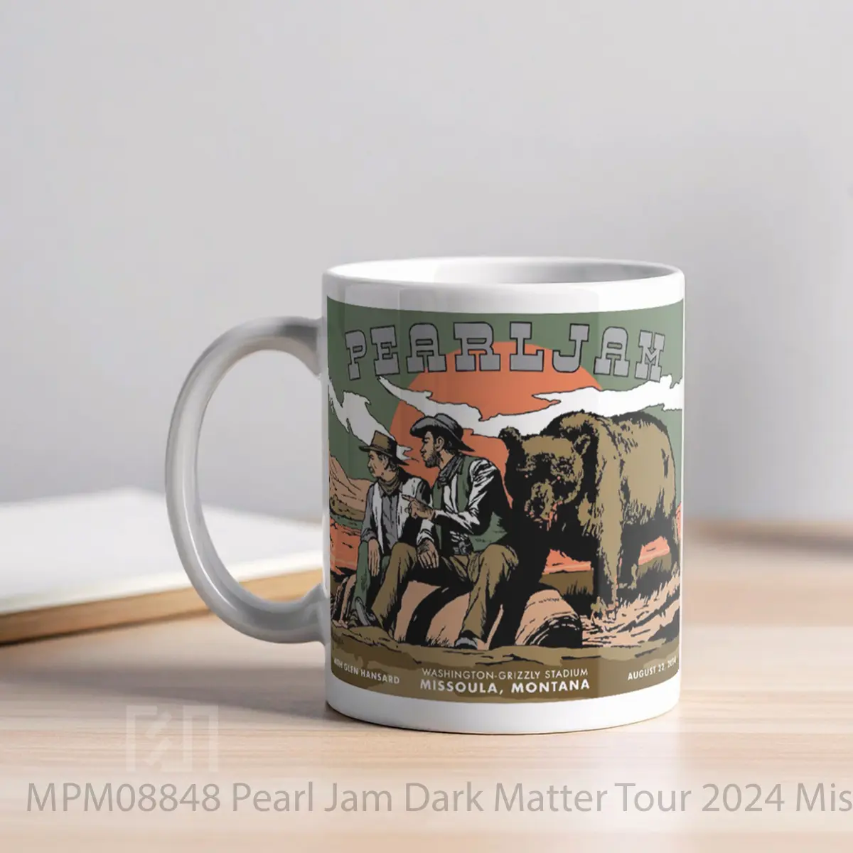 Mug Pearl Jam Dark Matter Tour 2024 Missoula MPM08848 - All-side / Desain