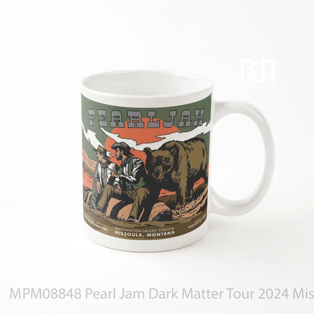 Mug Pearl Jam Dark Matter Tour 2024 Missoula MPM08848