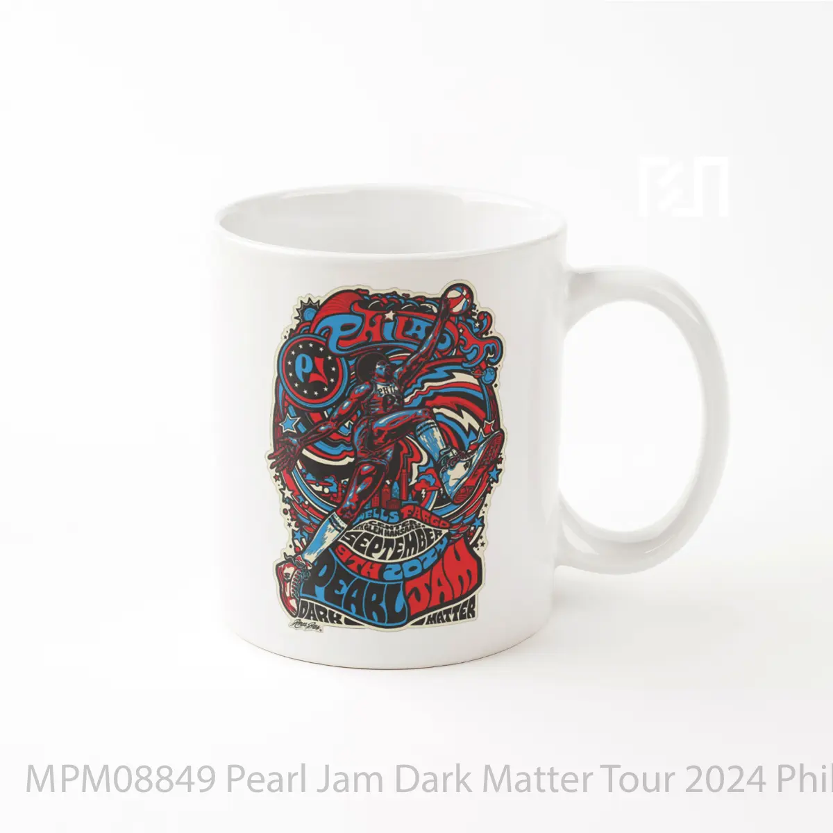 Mug Pearl Jam Dark Matter Tour 2024 Philadelphia MPM08849
