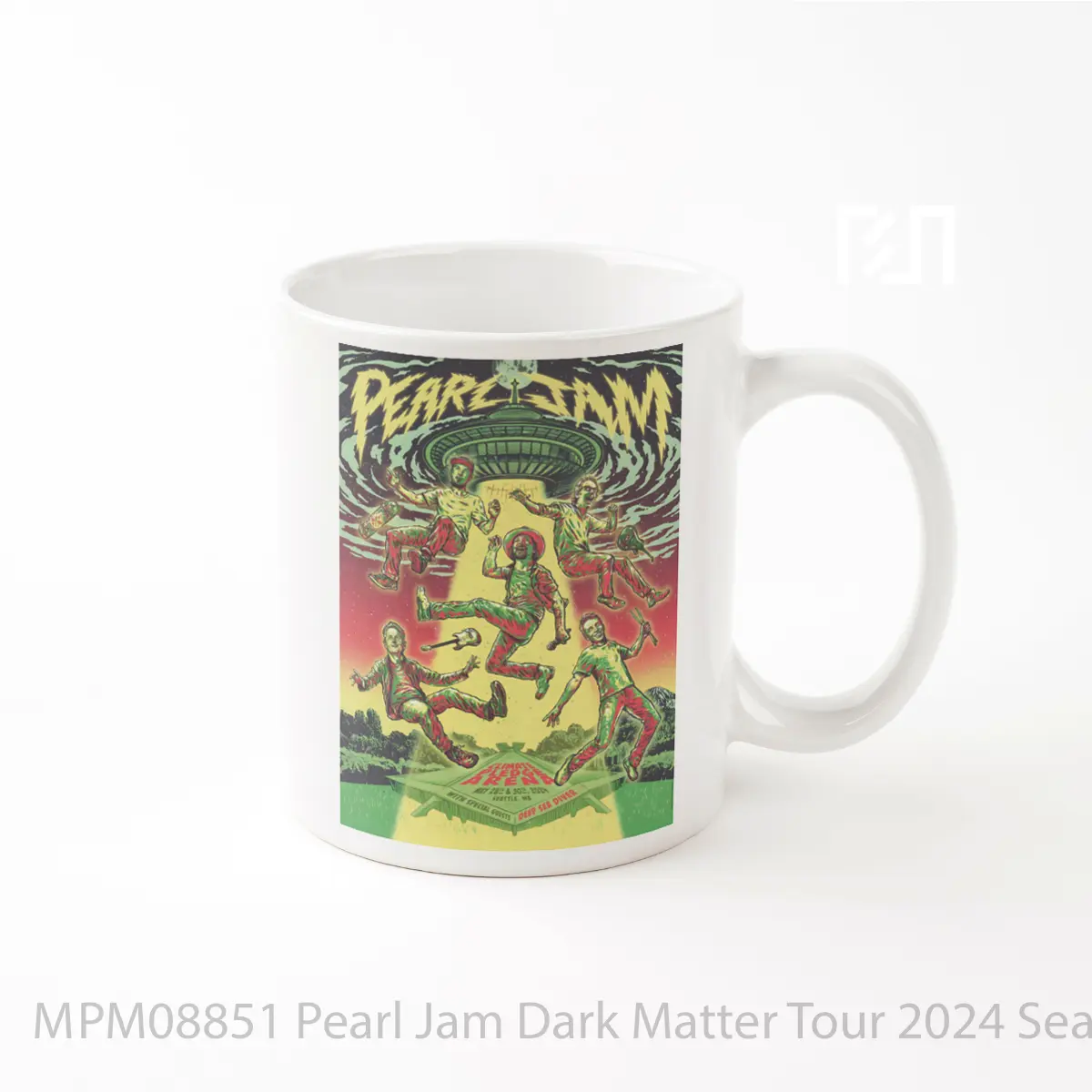 Mug Pearl Jam Dark Matter Tour 2024 Seattle Climate Pledge MPM08851