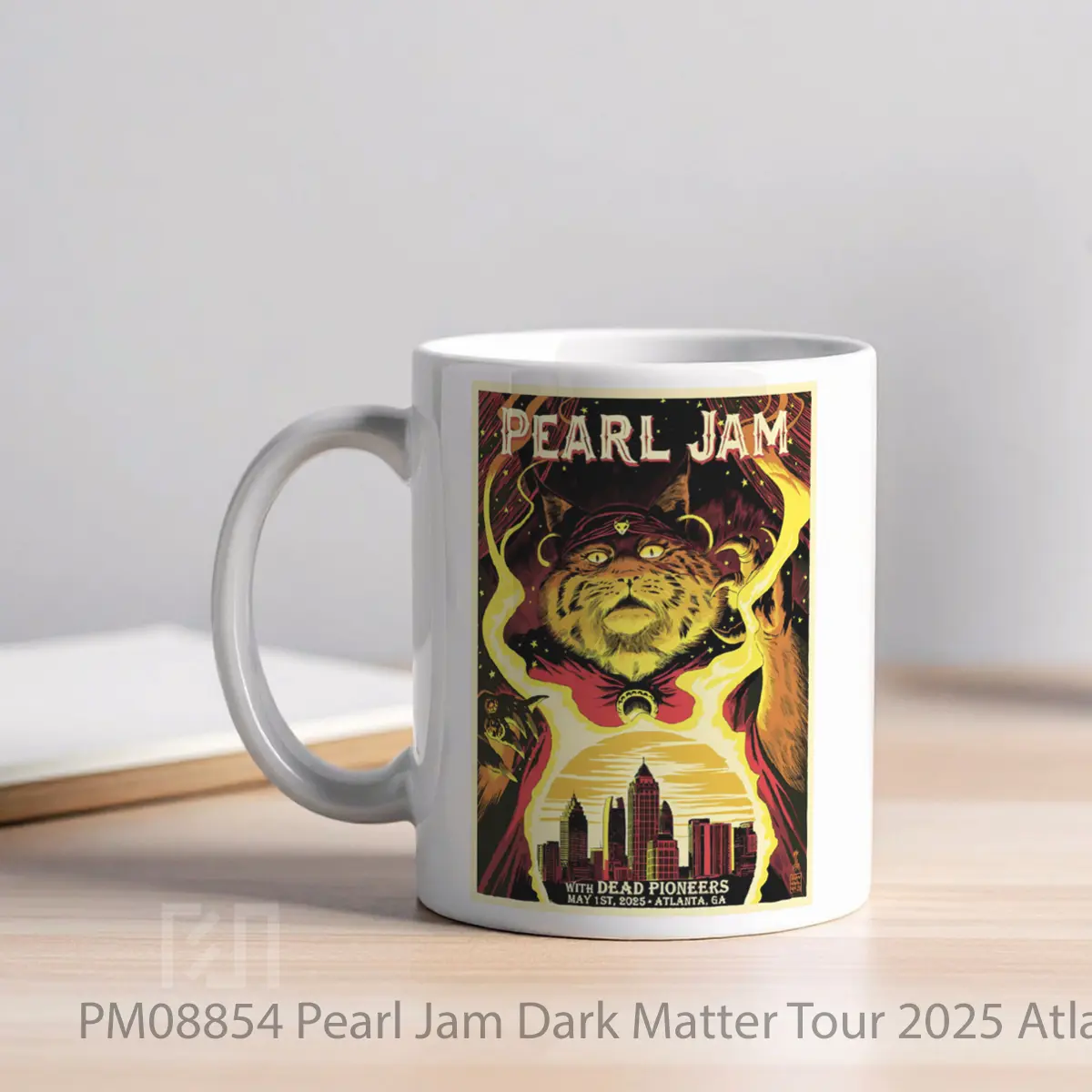 Mug Pearl Jam Dark Matter Tour 2025 Atlanta State Farm Arena 2 MPM08854 - All-side / Desain