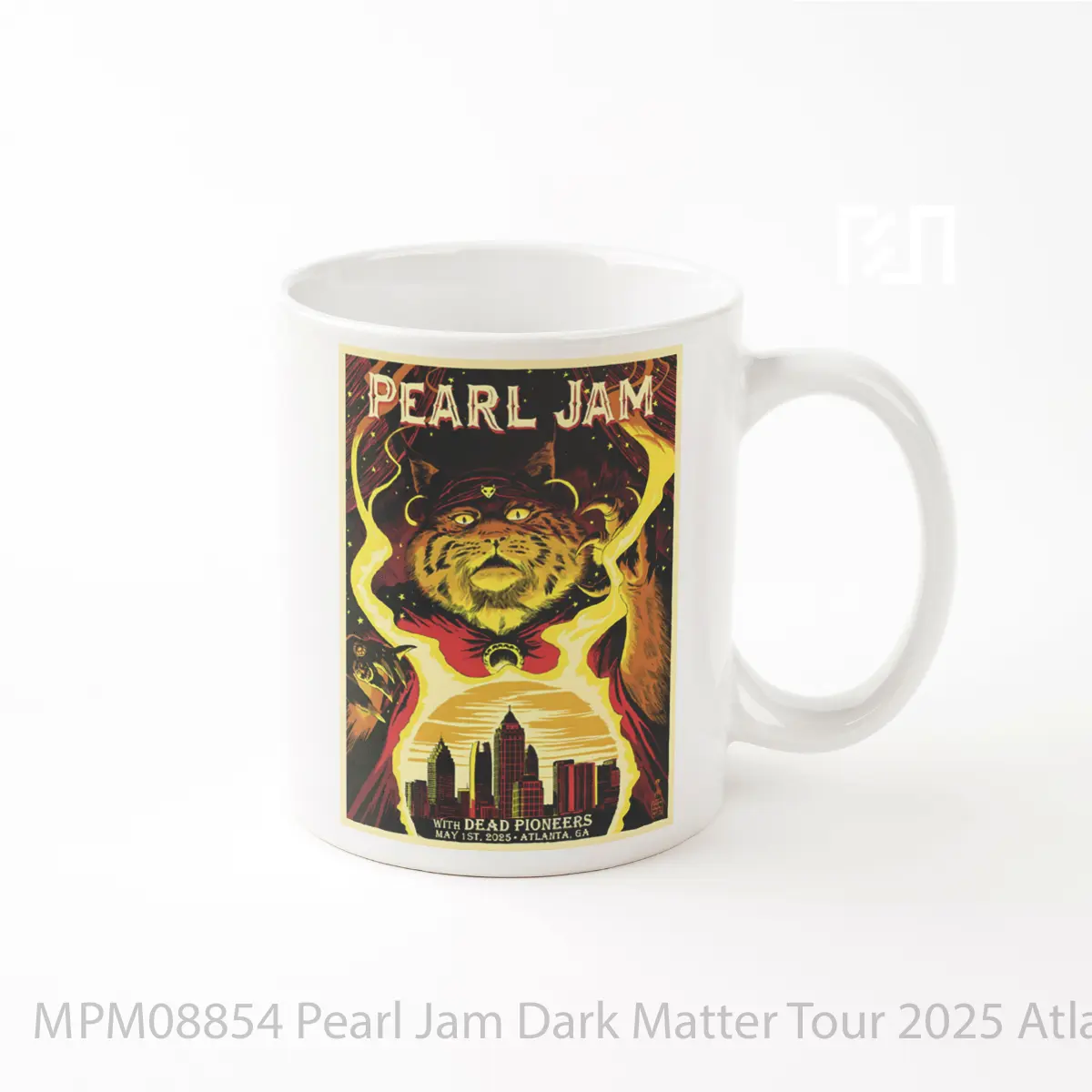 Mug Pearl Jam Dark Matter Tour 2025 Atlanta State Farm Arena 2 MPM08854