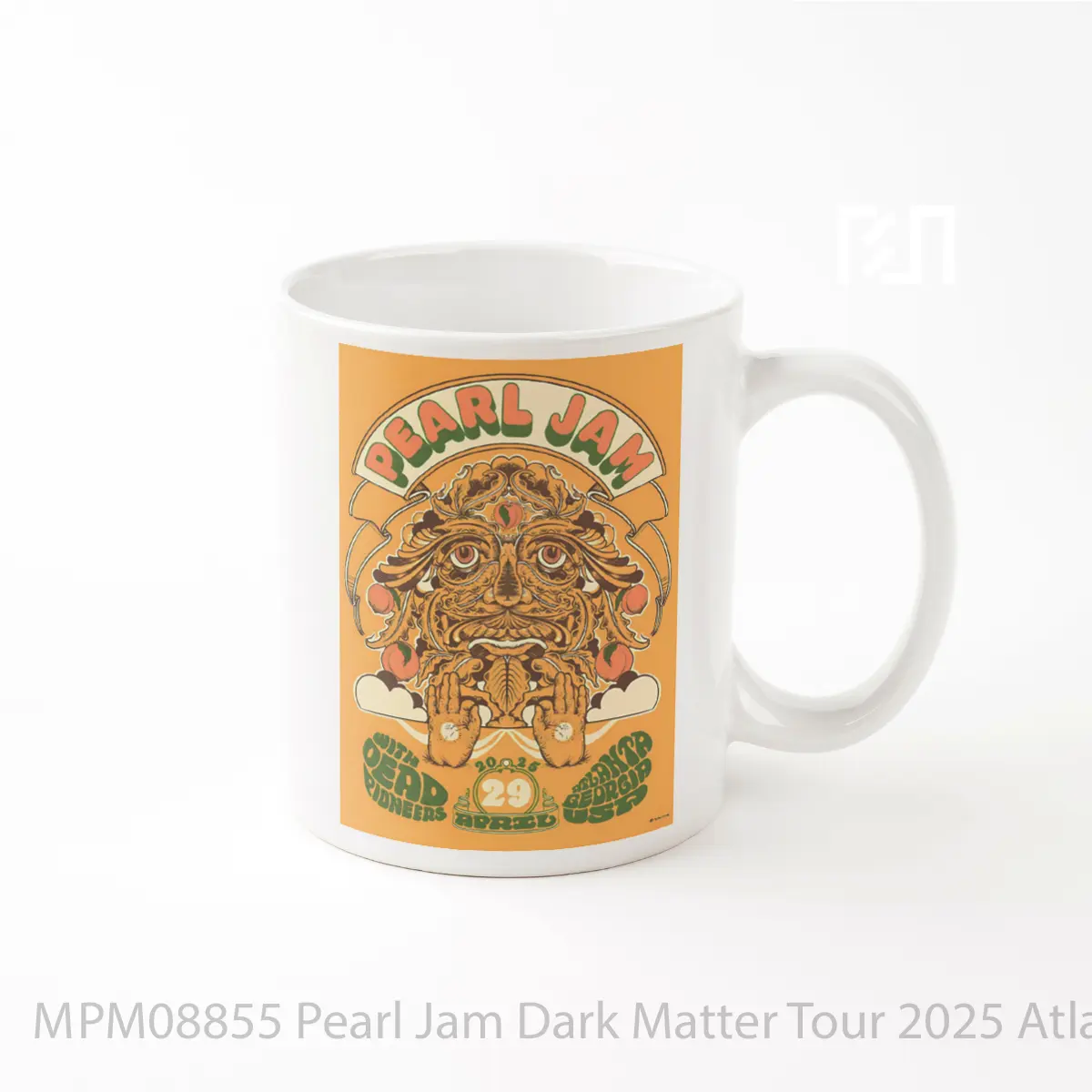 Mug Pearl Jam Dark Matter Tour 2025 Atlanta State Farm Arena MPM08855