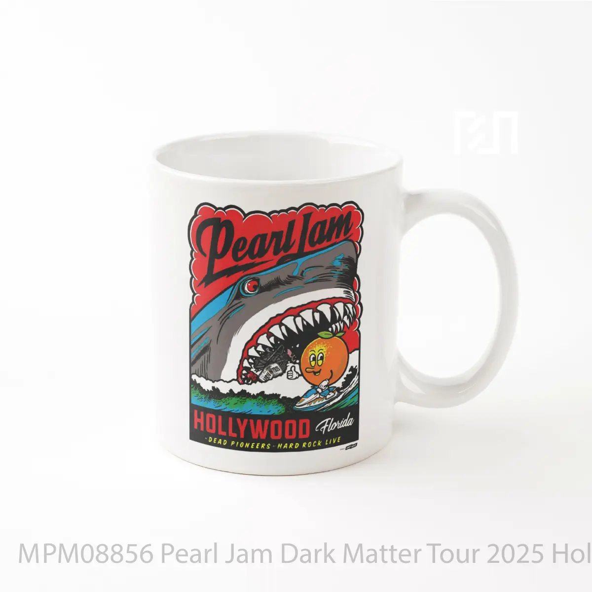 Mug Pearl Jam Dark Matter Tour 2025 Hollywood Fl MPM08856