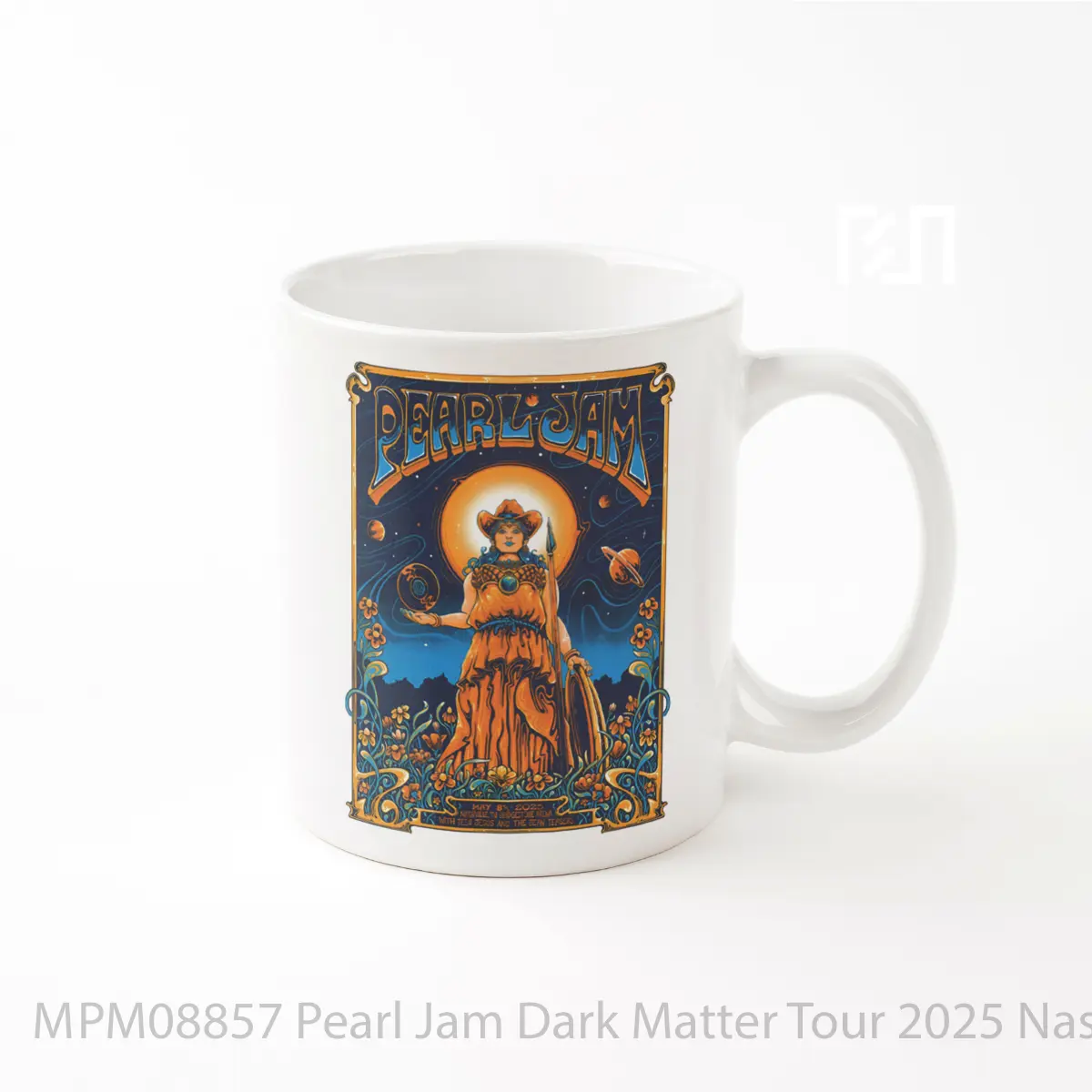 Mug Pearl Jam Dark Matter Tour 2025 Nashville MPM08857