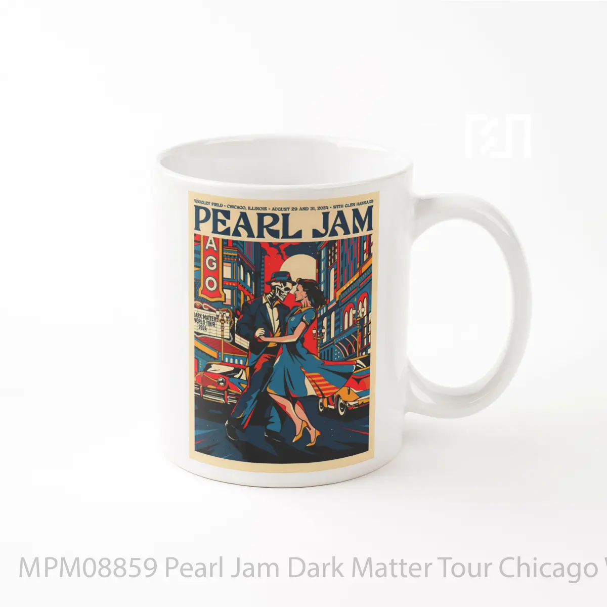 Mug Pearl Jam Dark Matter Tour Chicago Wrigley Field MPM08859