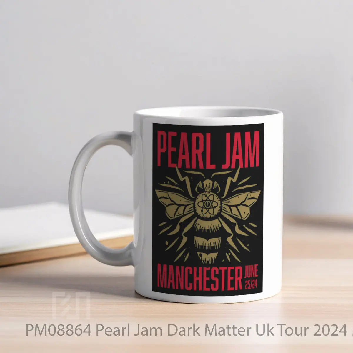 Mug Pearl Jam Dark Matter Uk Tour 2024 Manchester Co Op Live Arena MPM08864 - All-side / Desain