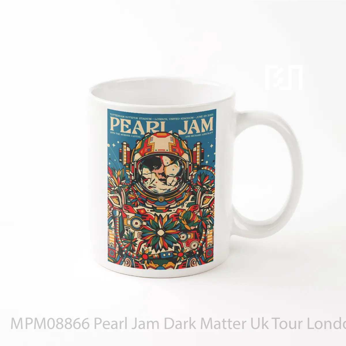 Mug Pearl Jam Dark Matter Uk Tour London Tottenham Hotspur MPM08866