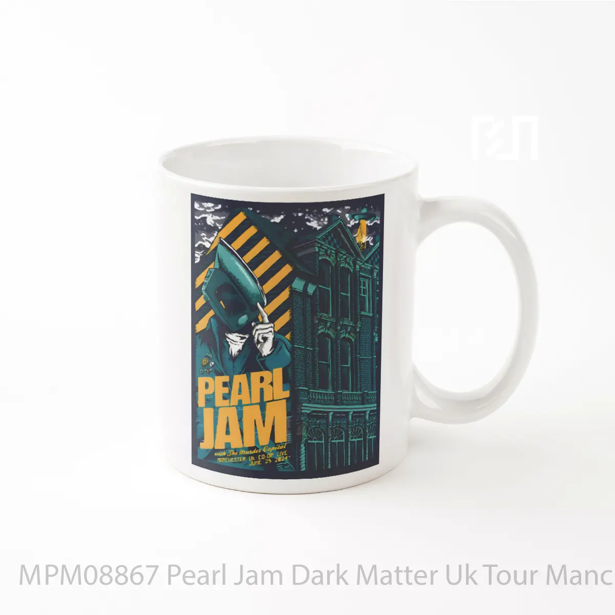 Mug Pearl Jam Dark Matter Uk Tour Manchester Co Op Live MPM08867