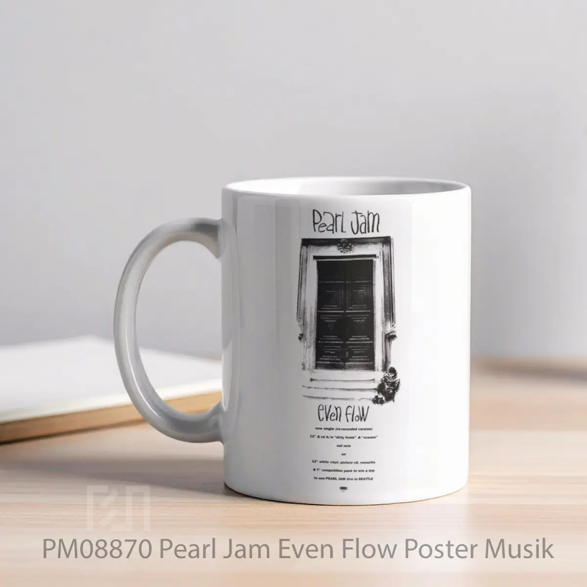 Mug Pearl Jam Even Flow MPM08870 - All-side / Desain