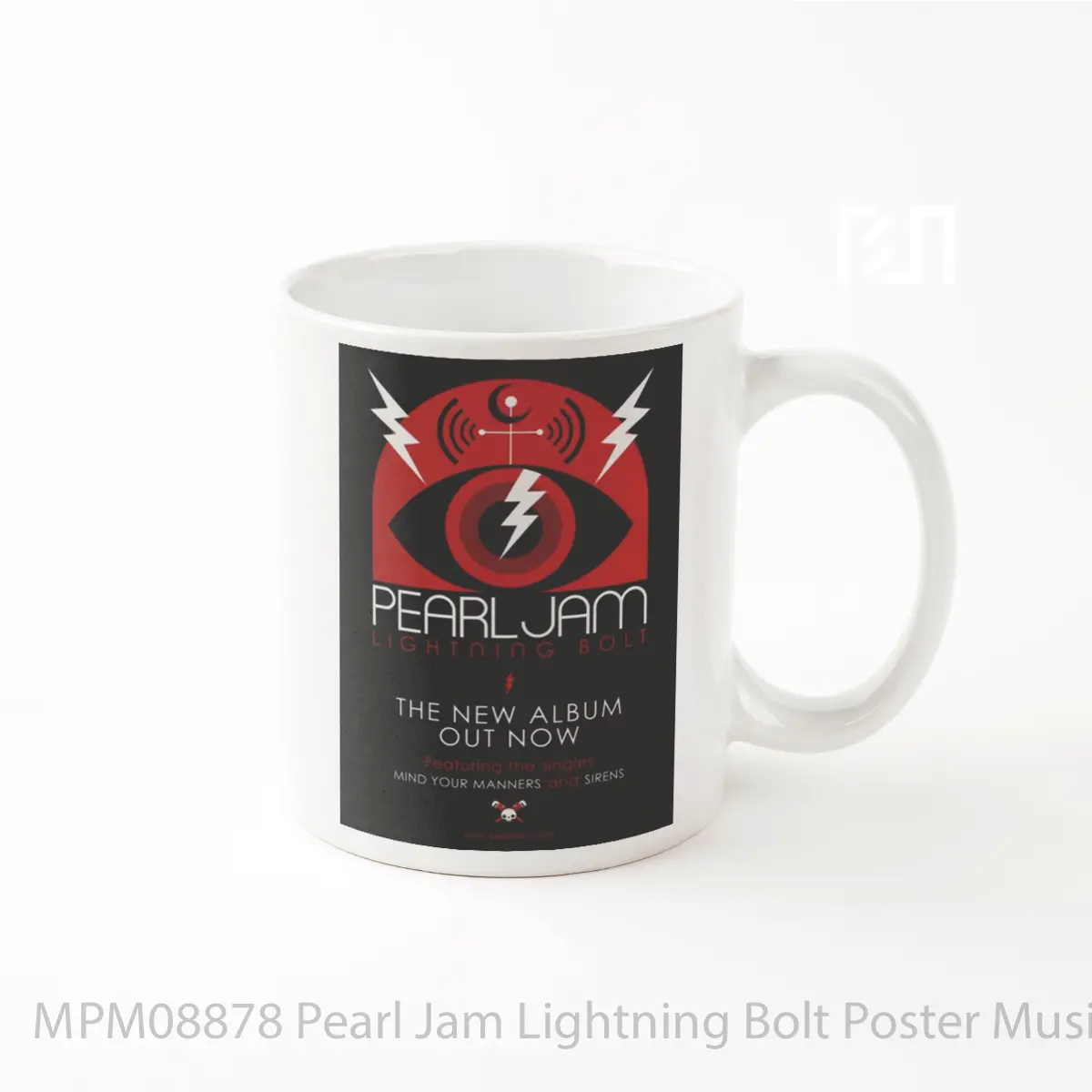 Mug Pearl Jam Lightning Bolt MPM08878