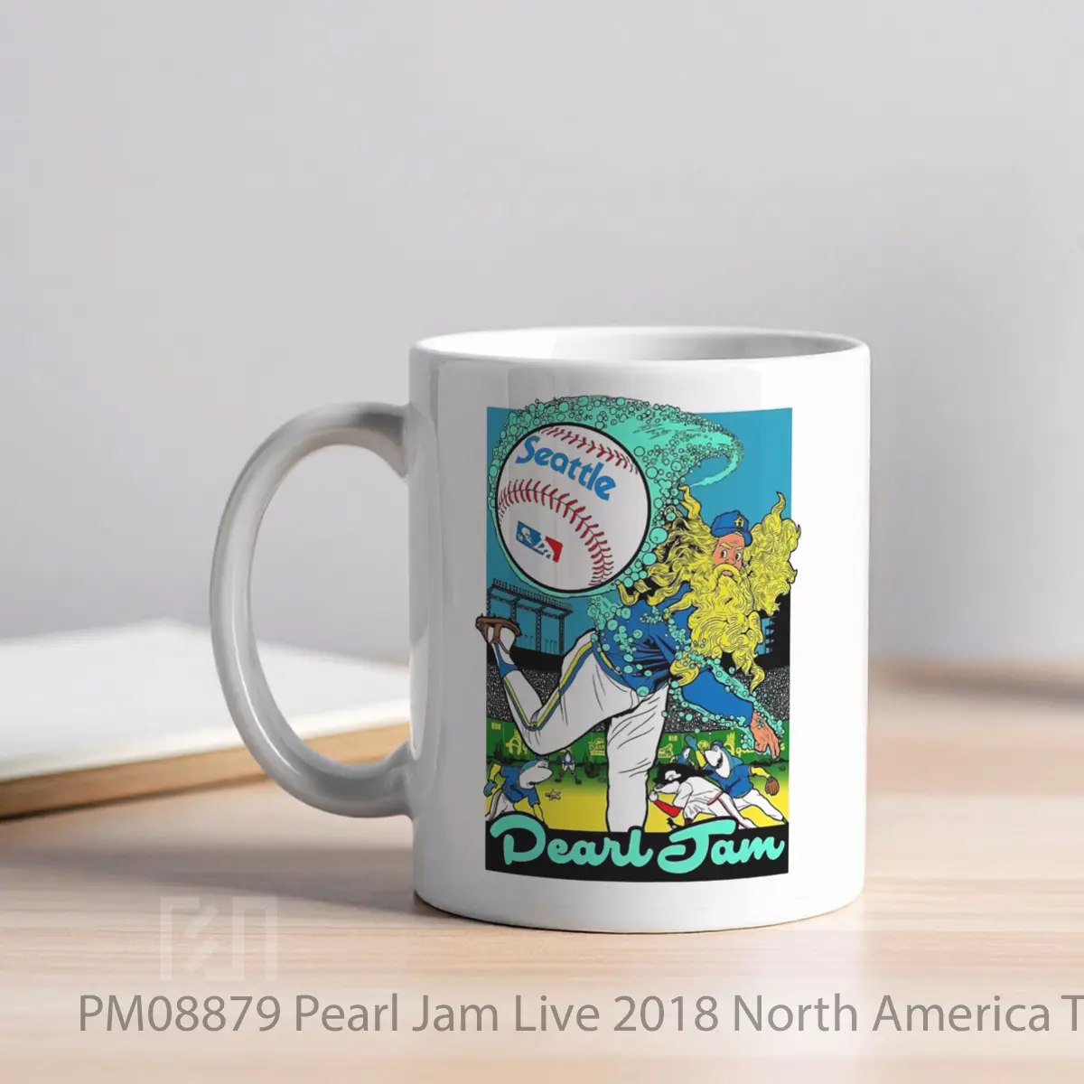 Mug Pearl Jam Live 2018 North America Tour Seattle MPM08879 - All-side / Desain