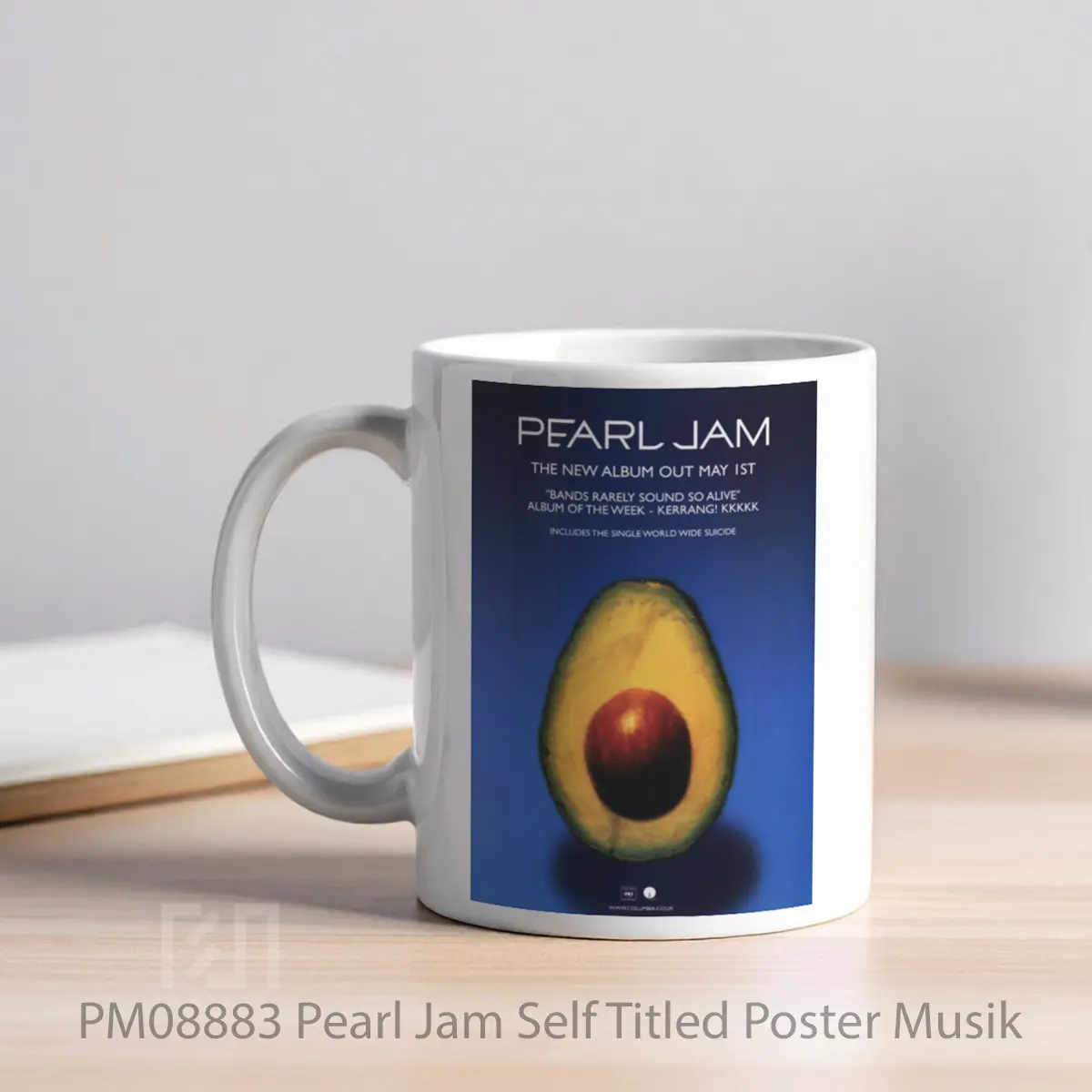 Mug Pearl Jam Self Titled MPM08883 - All-side / Desain