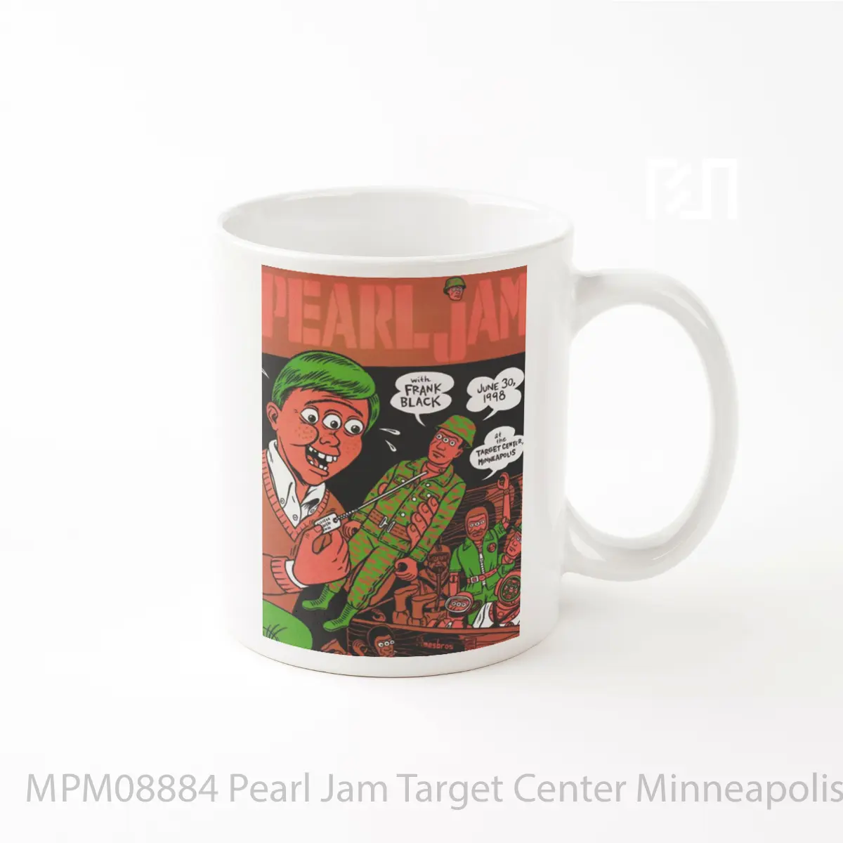 Mug Pearl Jam Target Center Minneapolis 1998 MPM08884