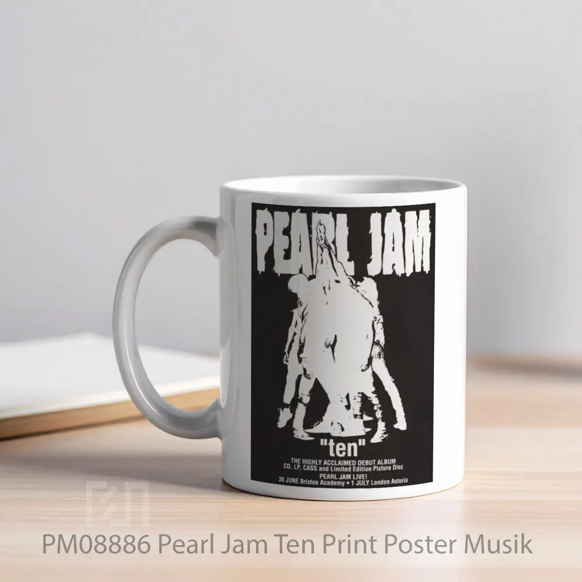 Mug Pearl Jam Ten Print MPM08886 - All-side / Desain