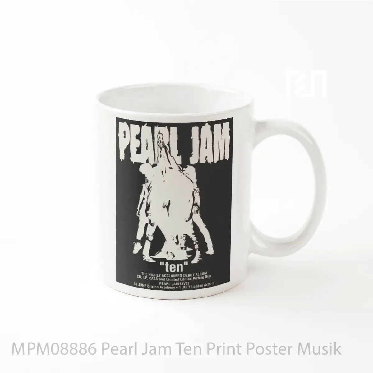 Mug Pearl Jam Ten Print MPM08886
