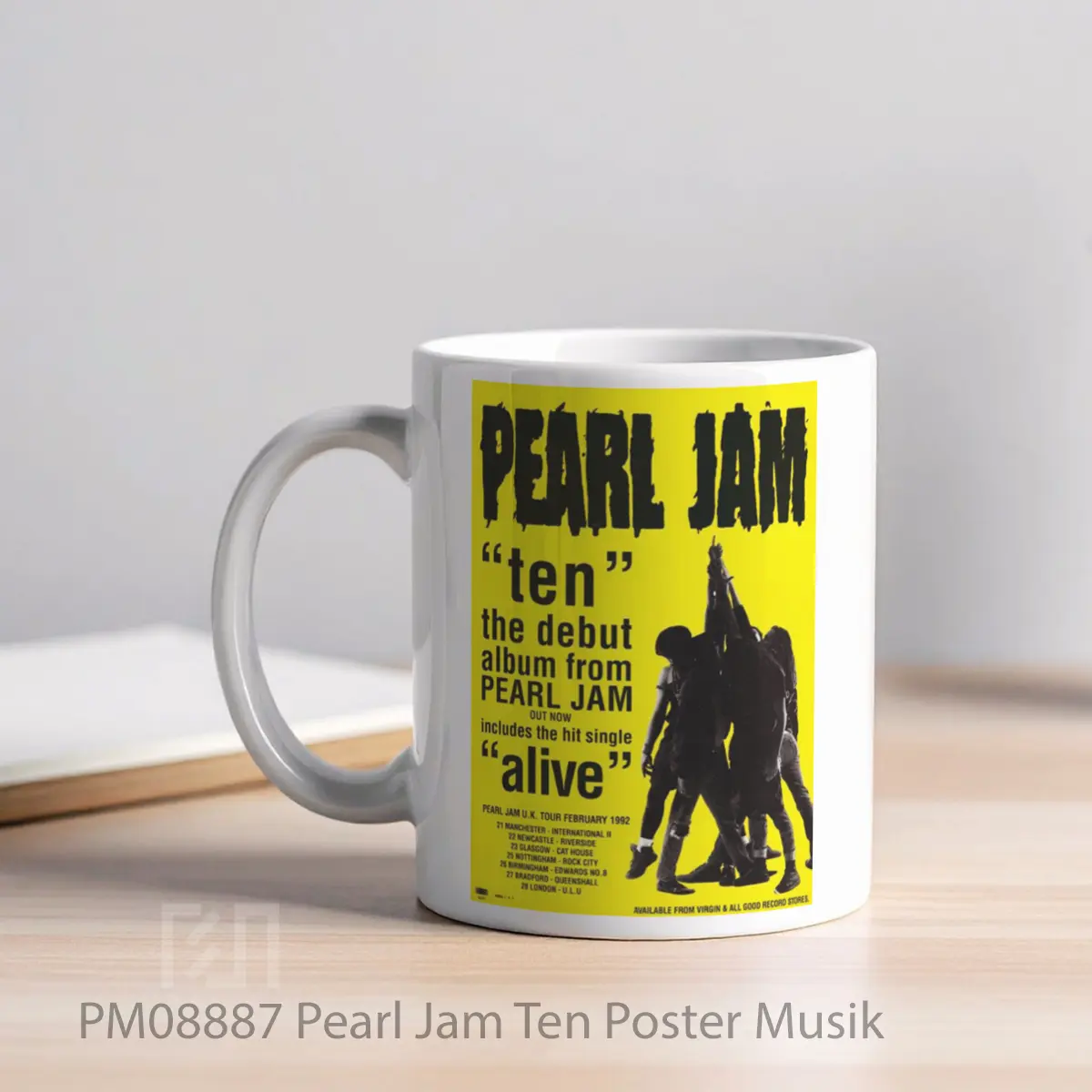Mug Pearl Jam Ten MPM08887 - All-side / Desain