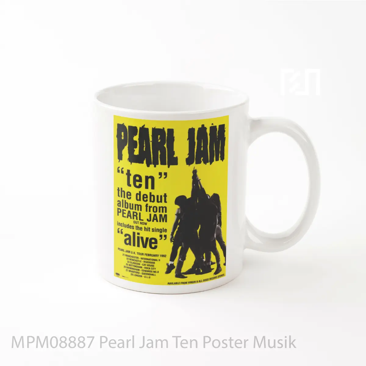Mug Pearl Jam Ten MPM08887