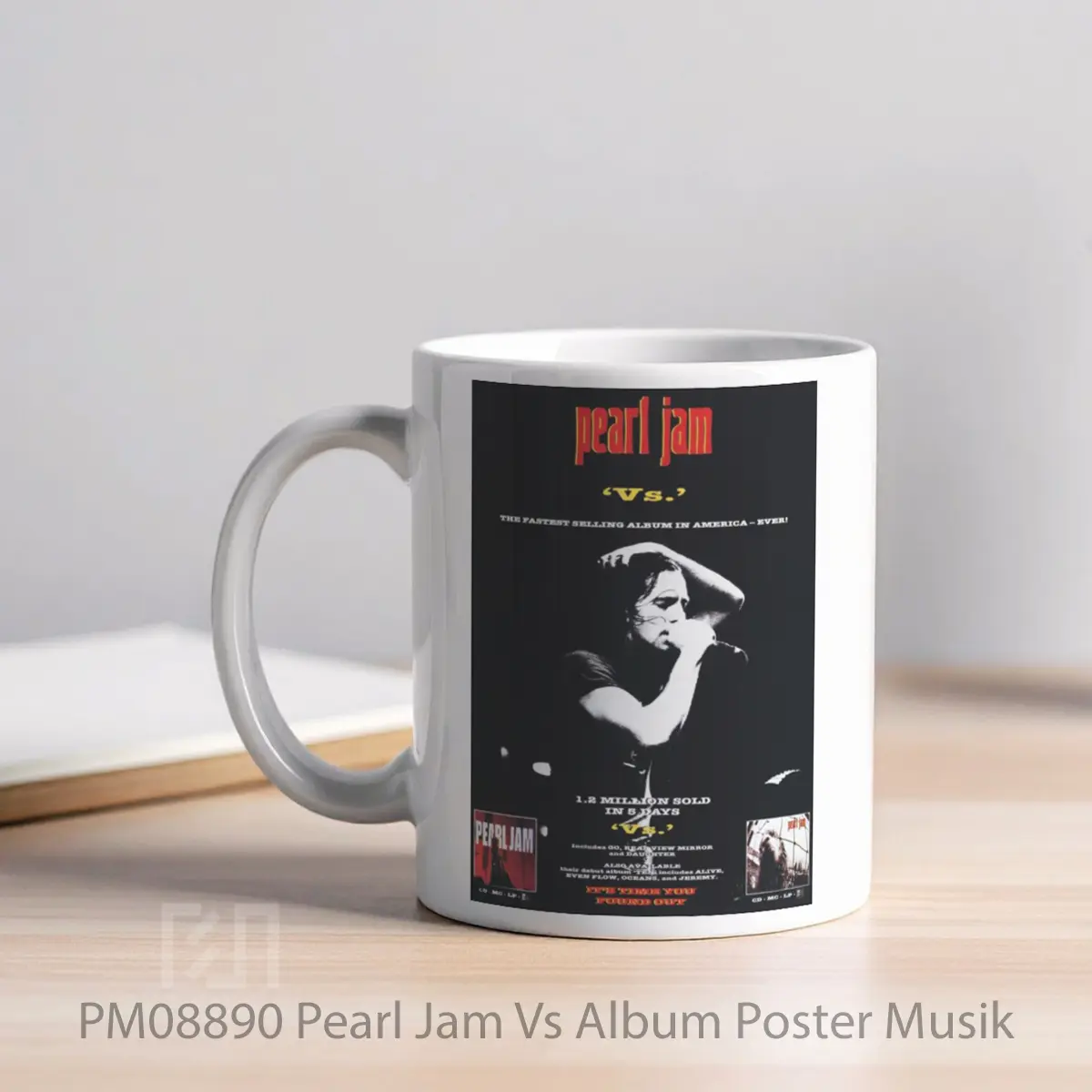 Mug Pearl Jam Vs Album MPM08890 - All-side / Desain