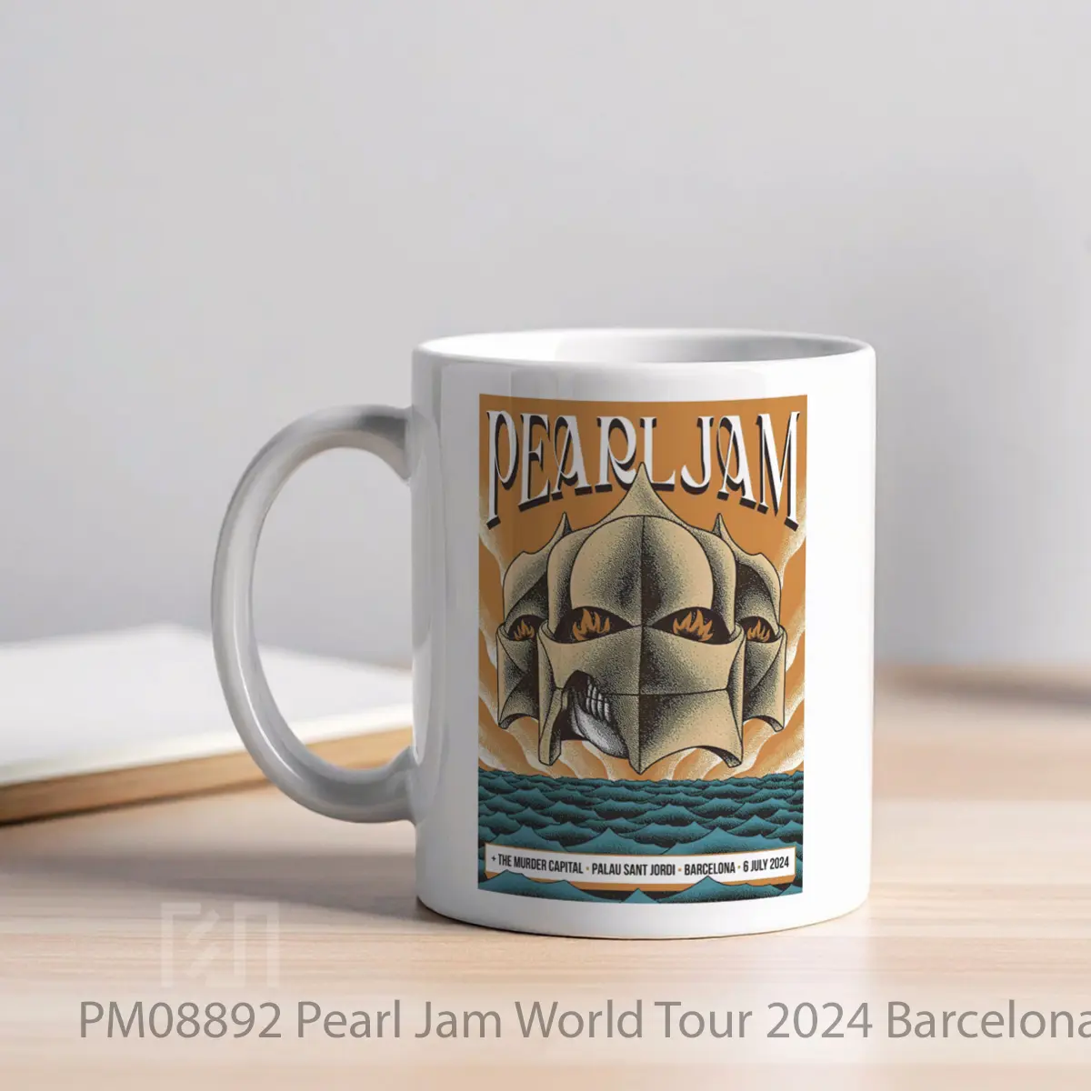 Mug Pearl Jam World Tour 2024 Barcelona July 6 MPM08892 - All-side / Desain