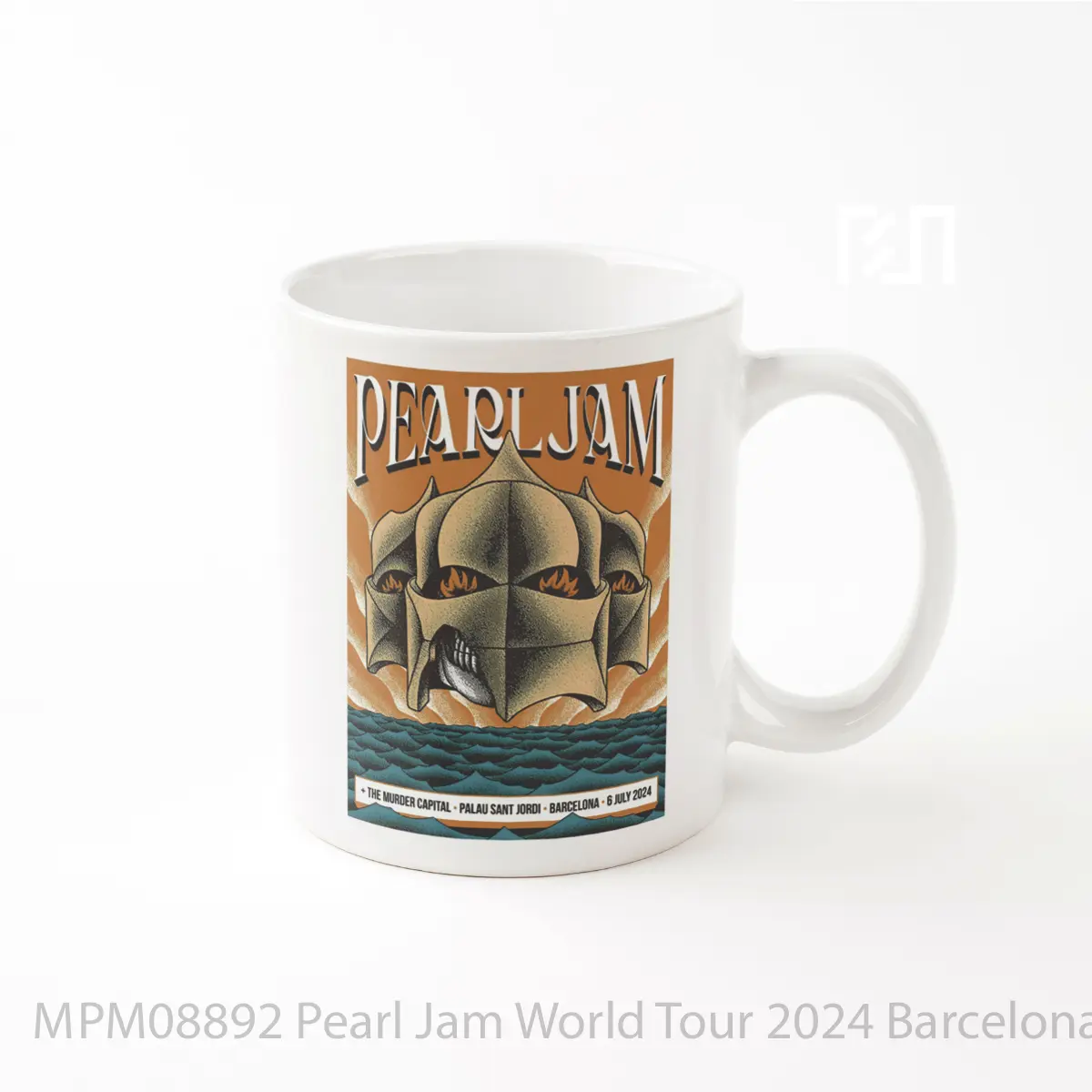 Mug Pearl Jam World Tour 2024 Barcelona July 6 MPM08892
