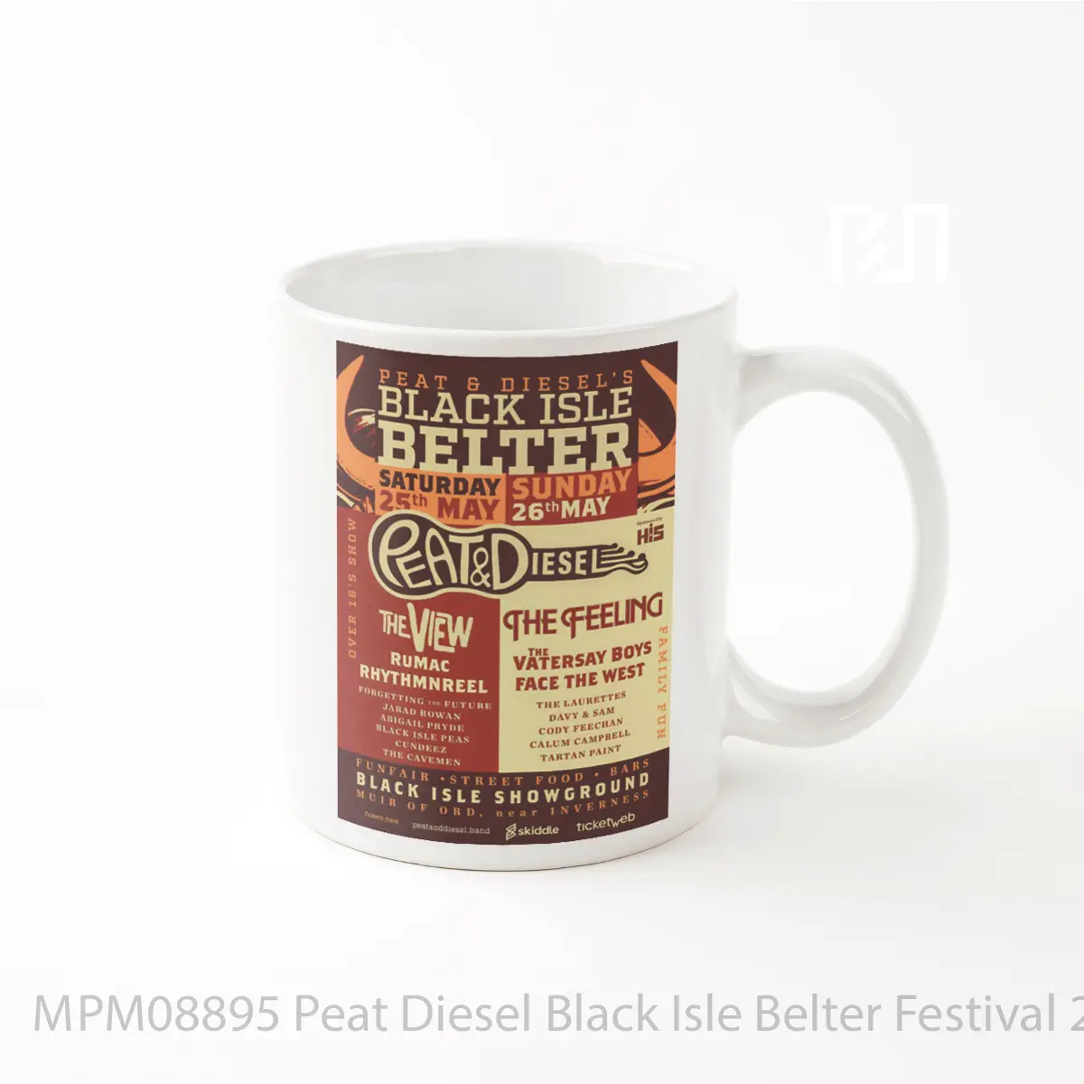 Mug Peat Diesel Black Isle Belter Festival 2023 Line Up MPM08895