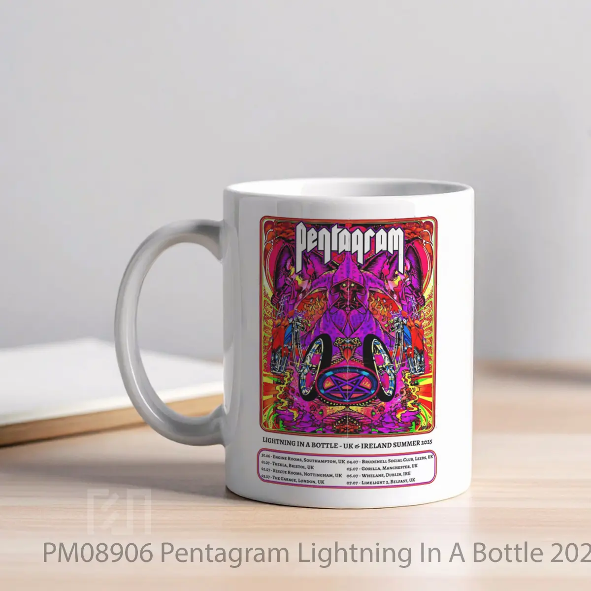 Mug Pentagram Lightning In A Bottle 2025 Uk Ireland MPM08906 - All-side / Desain