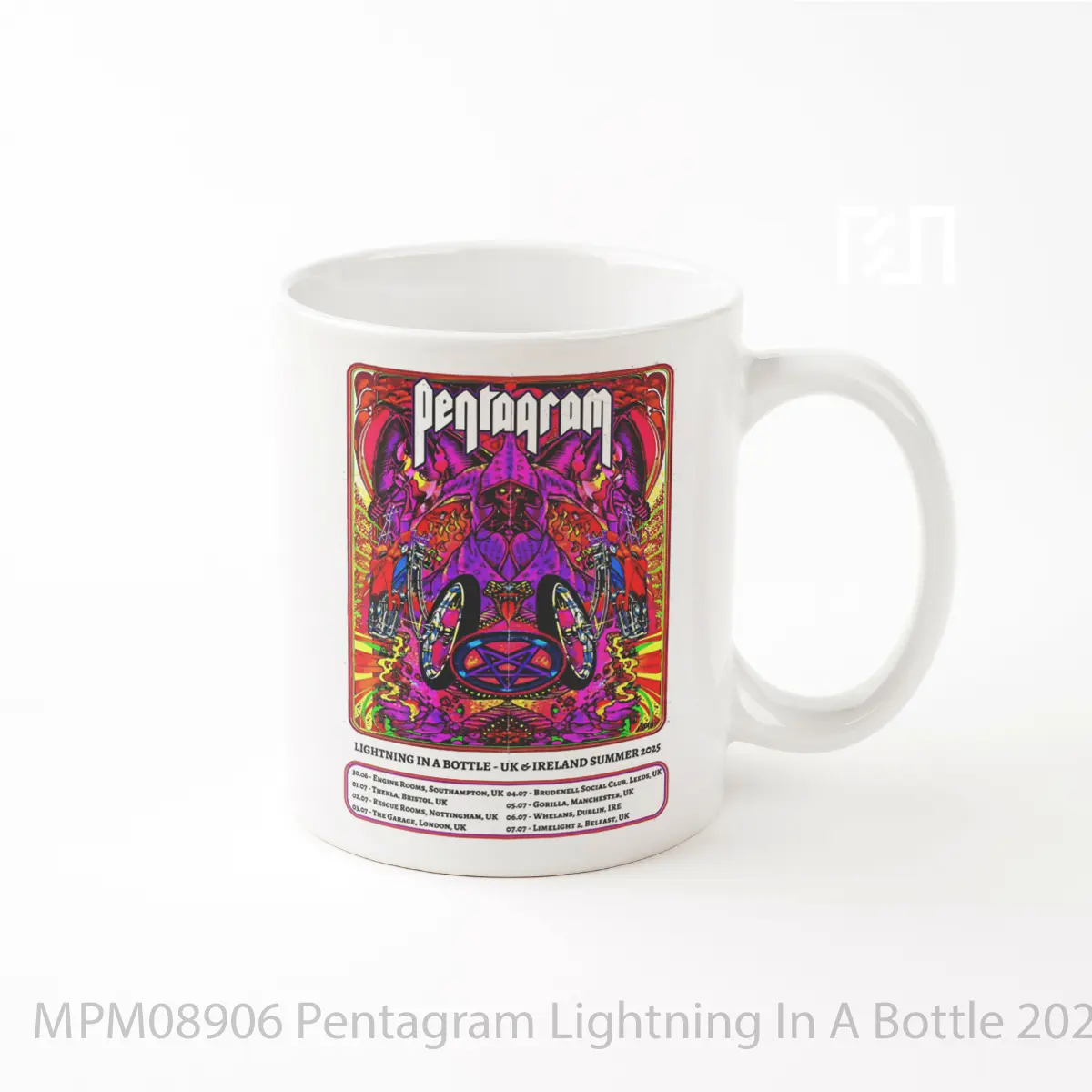 Mug Pentagram Lightning In A Bottle 2025 Uk Ireland MPM08906