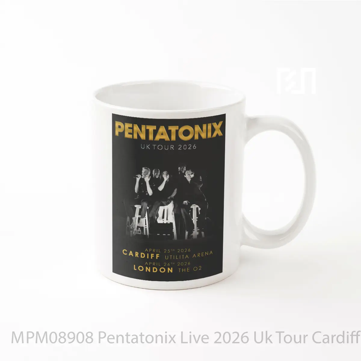 Mug Pentatonix Live 2026 Uk Tour Cardiff London MPM08908