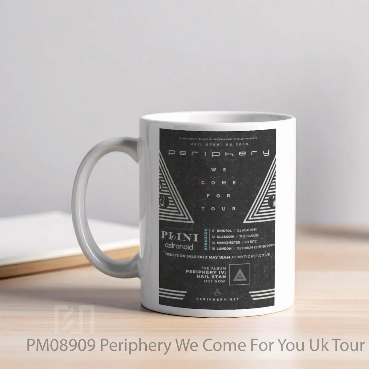 Mug Periphery We Come For You Uk Tour 2019 MPM08909 - All-side / Desain