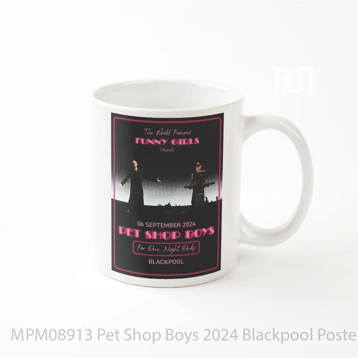 Mug Pet Shop Boys 2024 Blackpool MPM08913