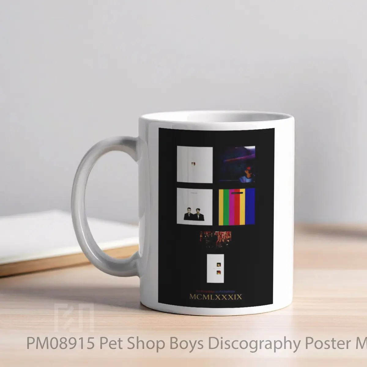 Mug Pet Shop Boys Discography MPM08915 - All-side / Desain