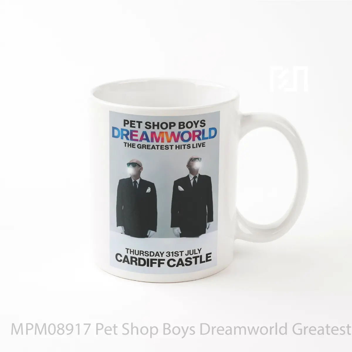 Mug Pet Shop Boys Dreamworld Greatest Hits Uk Tour 2025 MPM08917