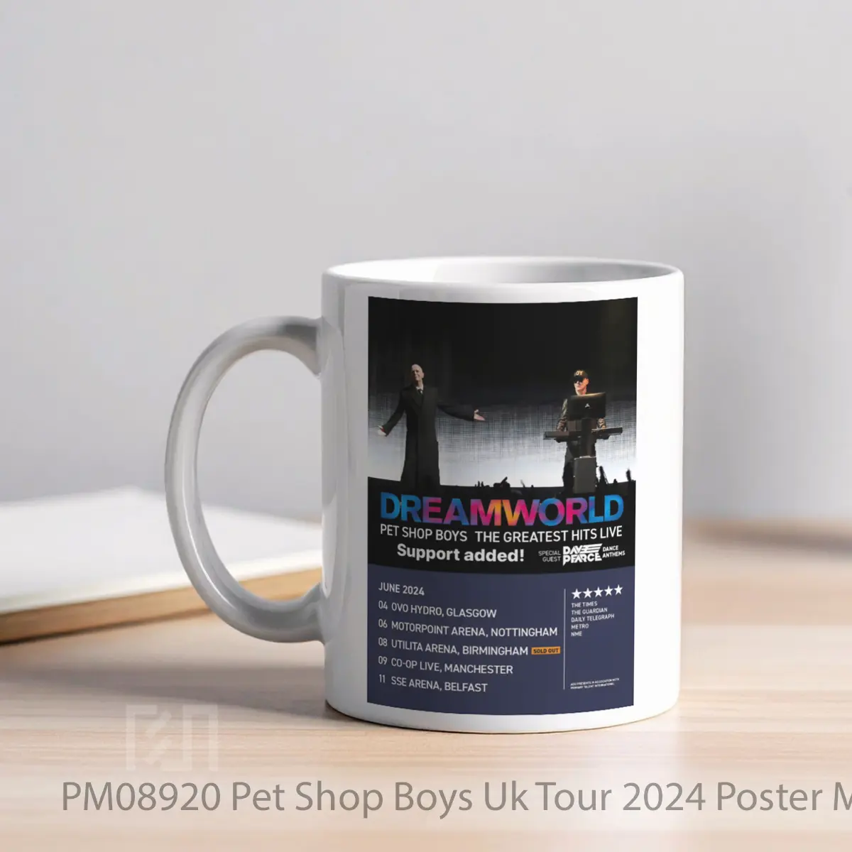 Mug Pet Shop Boys Uk Tour 2024 MPM08920 - All-side / Desain