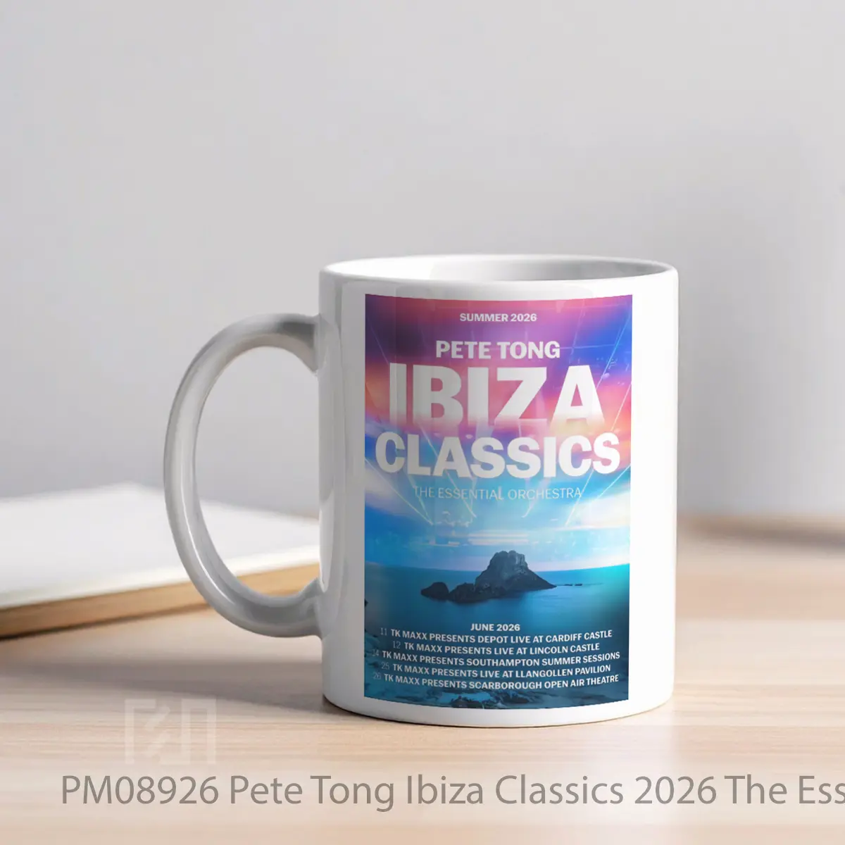 Mug Pete Tong Ibiza Classics 2026 The Essential Orchestra Tour MPM08926 - All-side / Desain