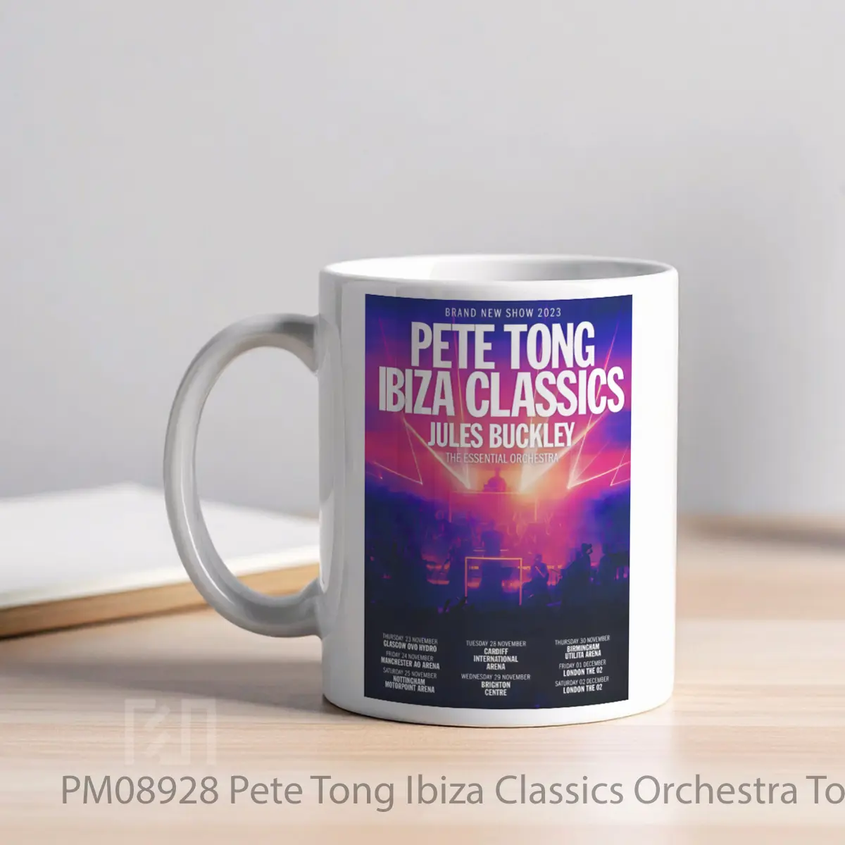Mug Pete Tong Ibiza Classics Orchestra Tour 2024 MPM08928 - All-side / Desain