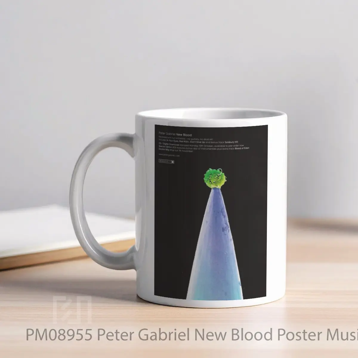 Mug Peter Gabriel New Blood MPM08955 - All-side / Desain