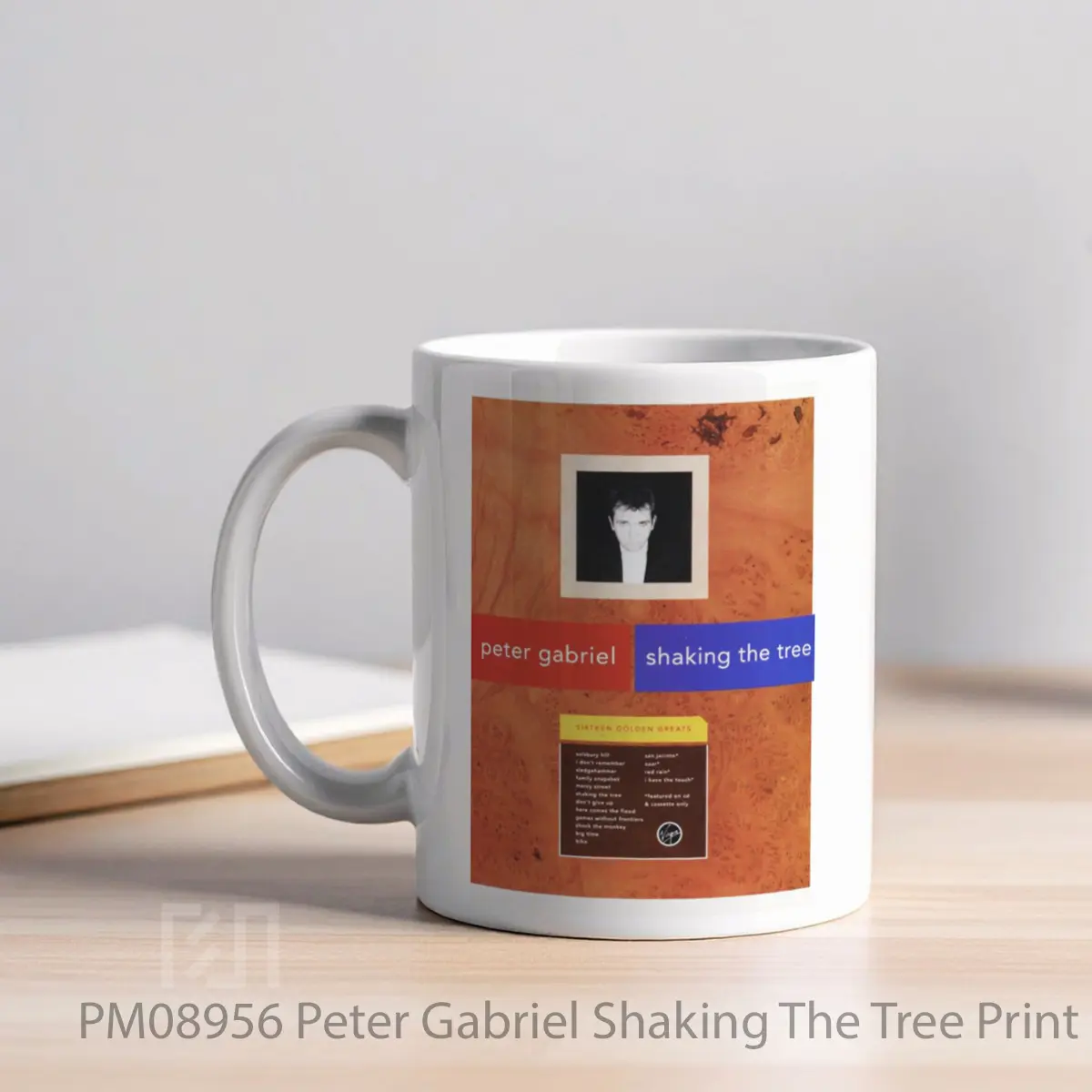 Mug Peter Gabriel Shaking The Tree Print 1 MPM08956 - All-side / Desain